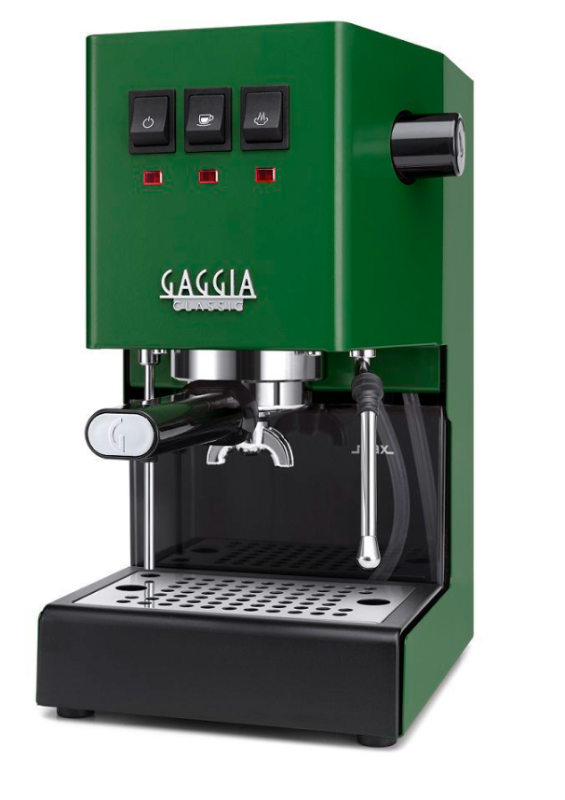 Gaggia Classic E24 karos kávéfőző, zöld