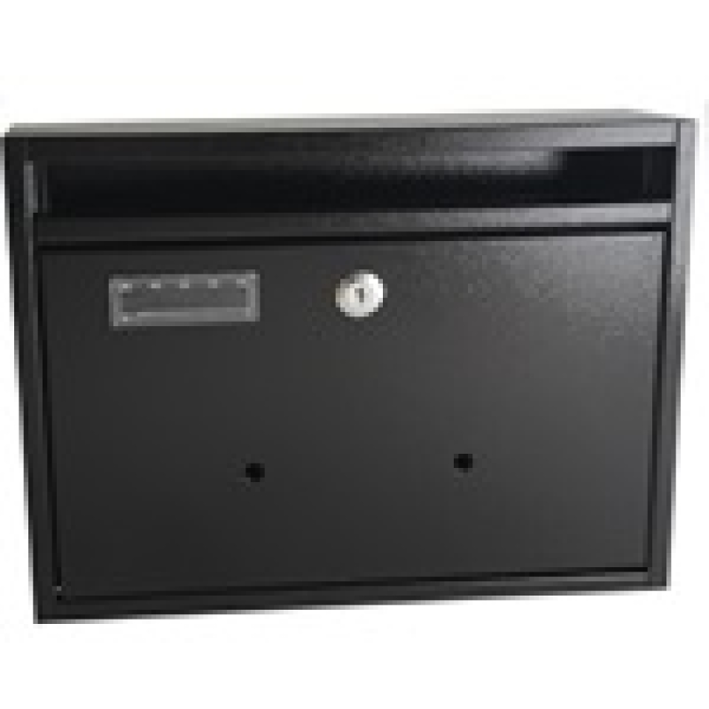 Postaláda A4-s fekvő záras sötét bronz névtartóvalCS (3490024)