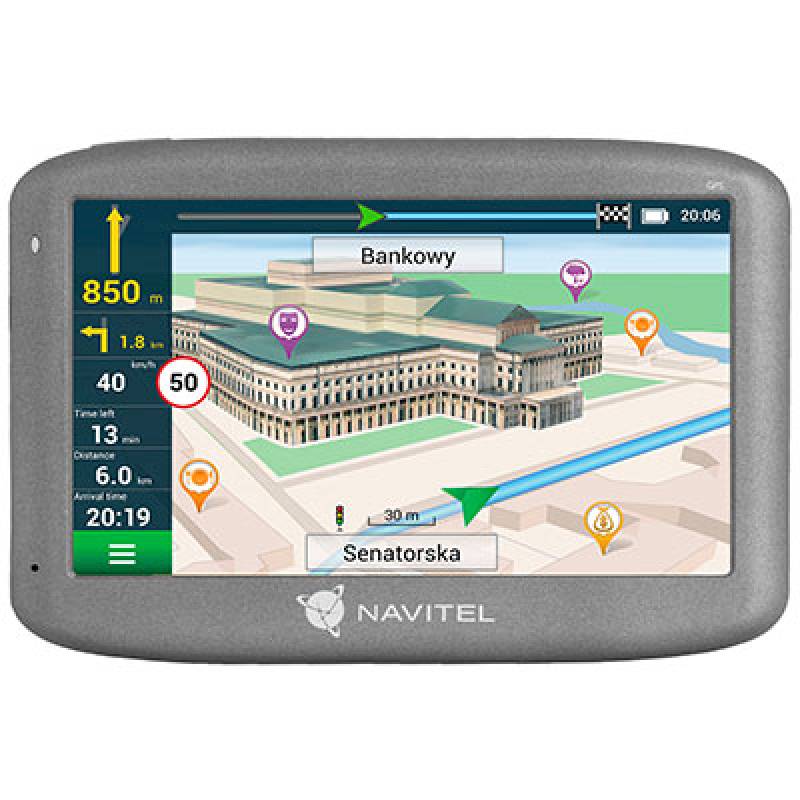NAVITEL E505 Magnetic GPS navigáció, 5