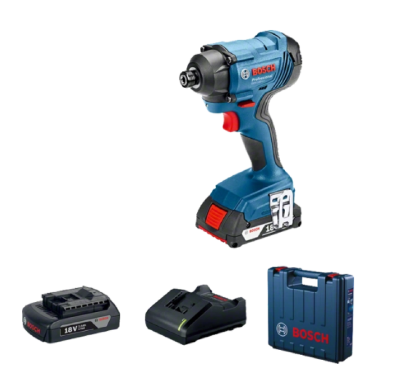 Bosch GDR 180-Li Akkus ütvefúró-csavarozógép (2x2,0Ah) kofferben (06019G5123)