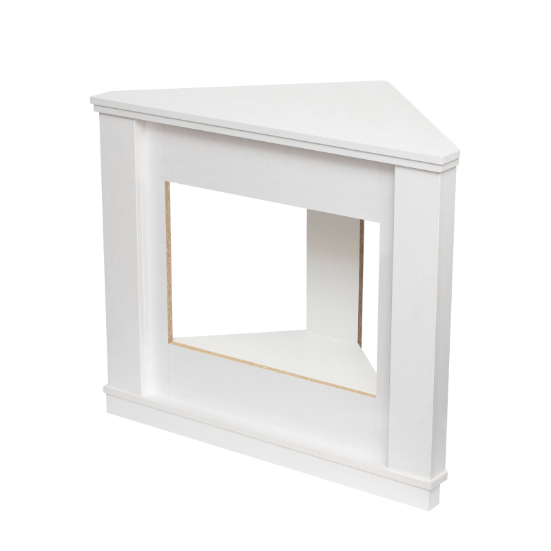 Home sarokkeret, FKKI 03 kandallóhoz, fehér (FKKF05)