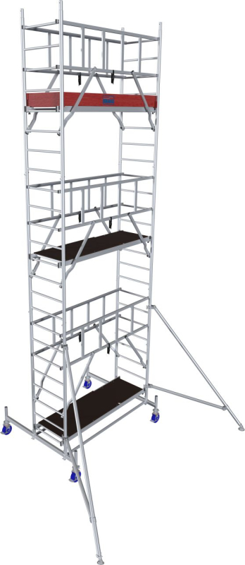 Krause Monto alumínium gurulóállvány, 7,30 m (940148)