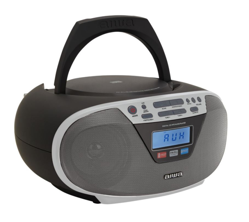 Aiwa BBTU-400SL hordozható rádiós lejásztó (14184)