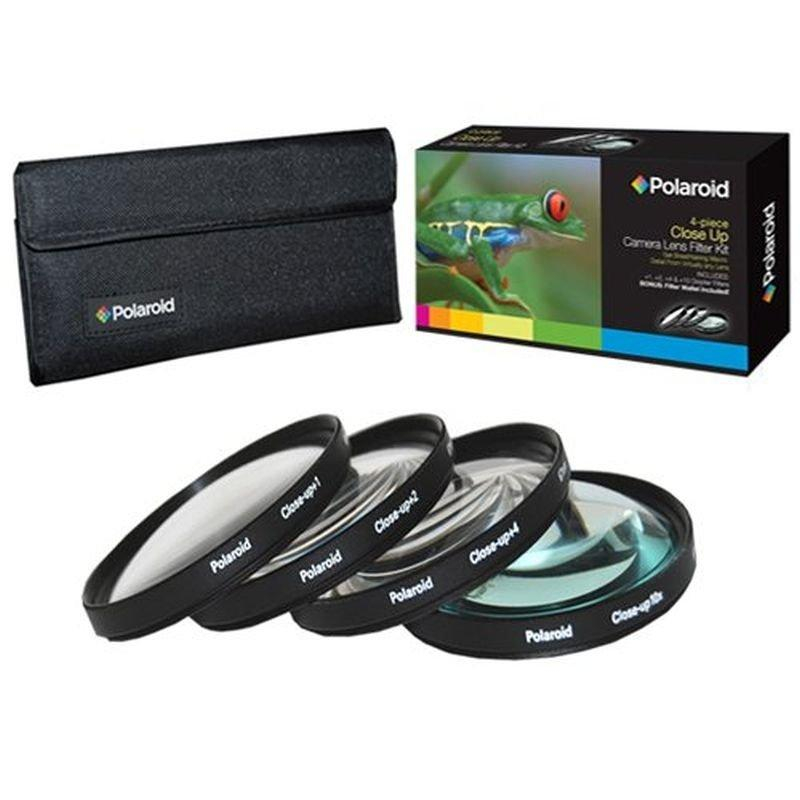 Polaroid makrószett + 4 db-os szűrőtok, 62 mm (P-PLFILDCCL62)