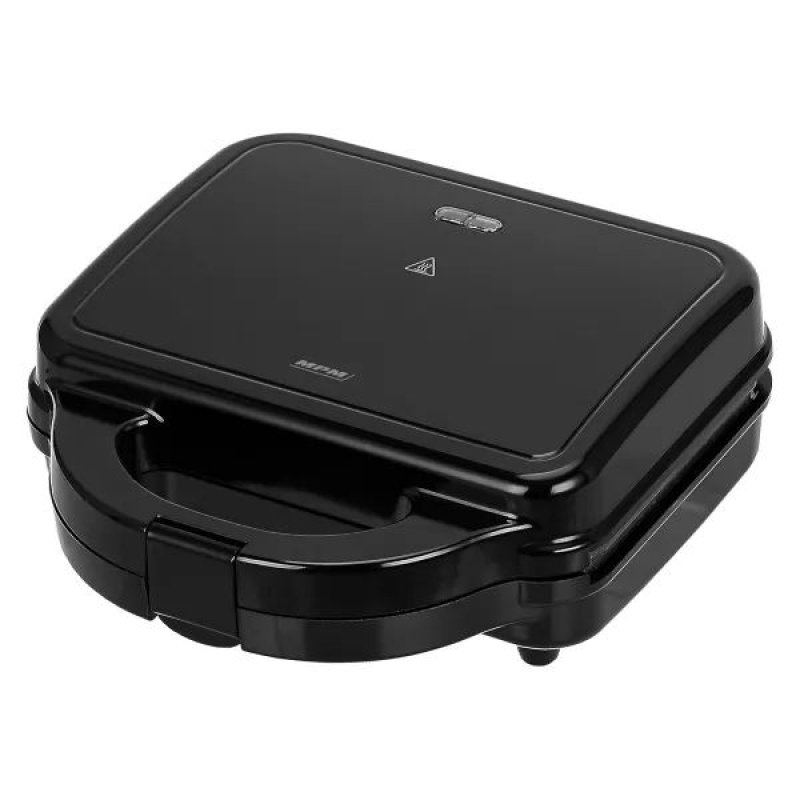 MPM szendvics- gofri- fánk- süti- és grillsütő 750W, fekete (MOP-54)