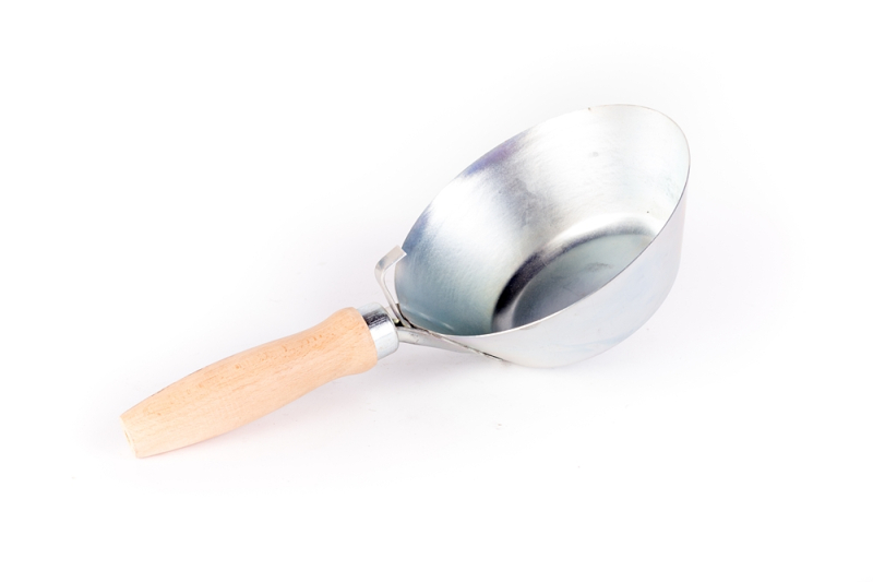 Kőműves serpenyő 180 mm horganyzott (10307)