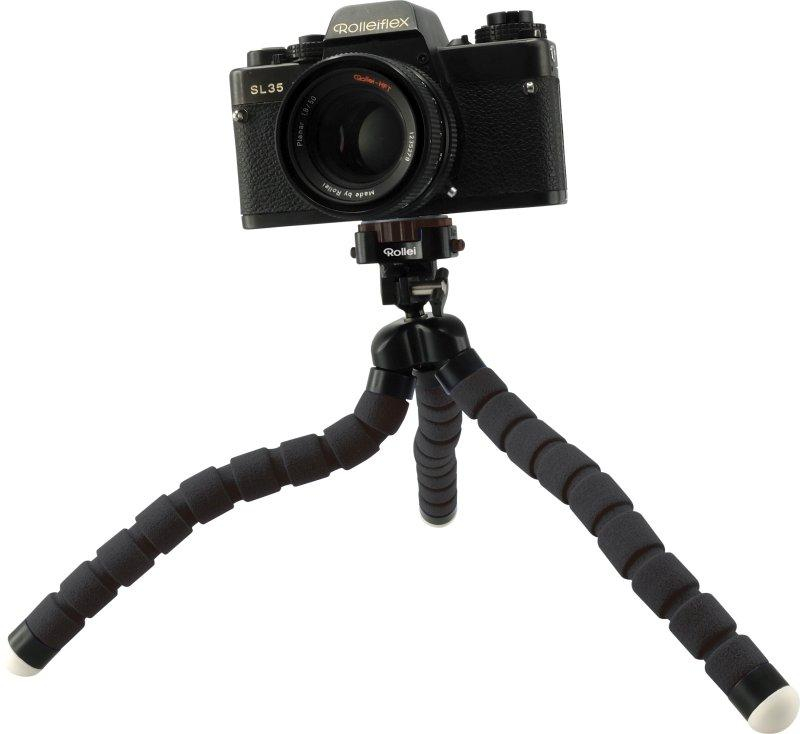 Rollei Monkey Pod flexibilis lábú állvány, fekete (R20797)