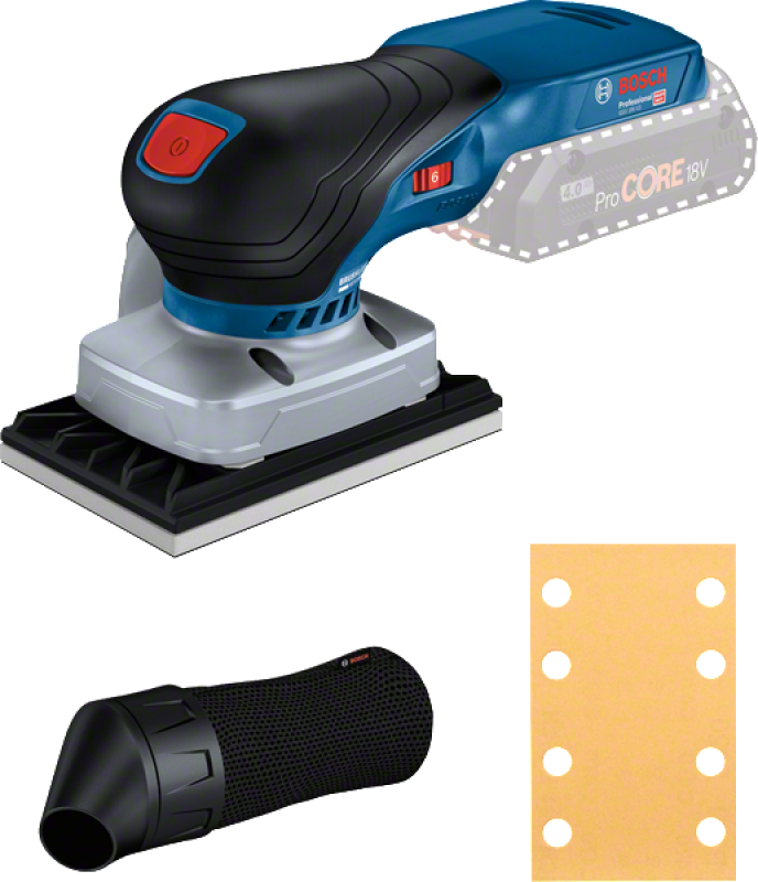 Bosch GSS 18V-13 akkus rezgőcsiszoló akku és töltő nélkül (06019L0100)