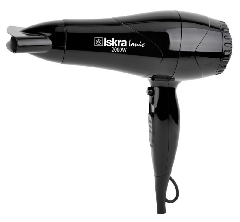 Iskra hajszárító RH-1803AM (fekete) (IS10058)