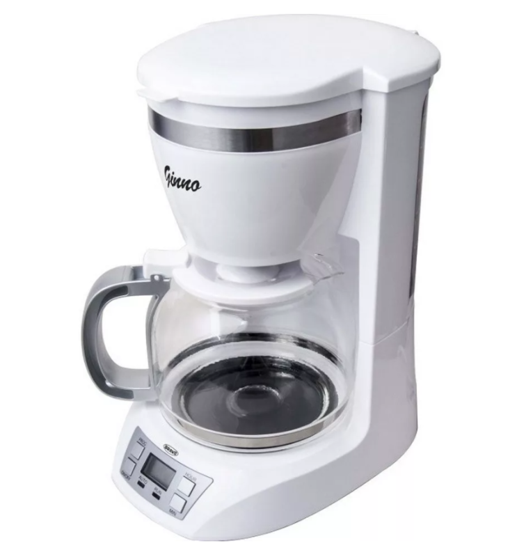 Bravo Gino filteres kávéfőző, 1,2L fehér (B-4463W)