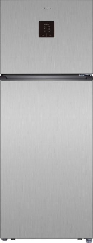 Tesla RD4650FTXE felülfagyasztós hűtőszekrény 464L, inox