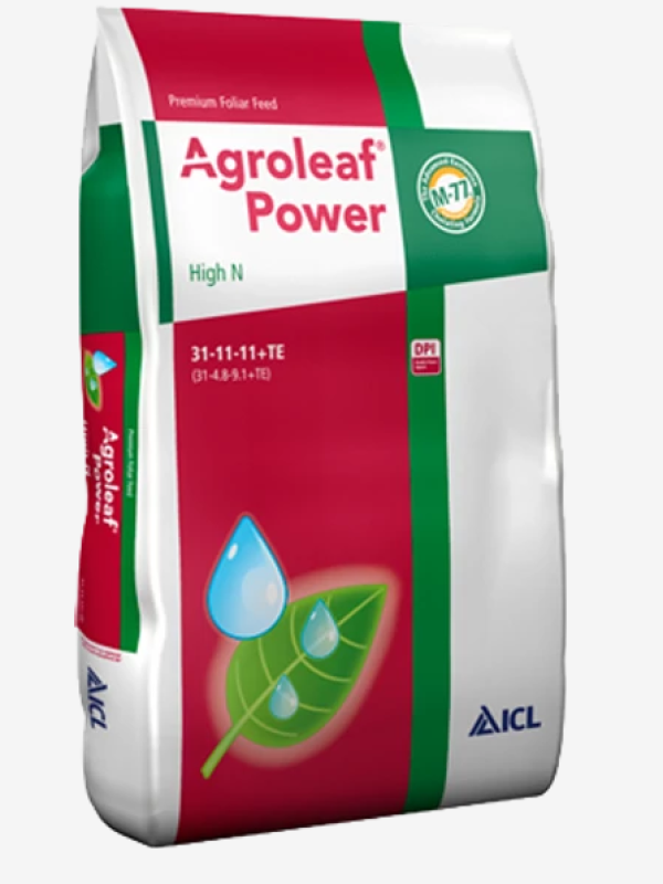 Agroleaf Power High N lombtrágya  31-11-11+TE, 15kg (20950315 - 2095-315HA)