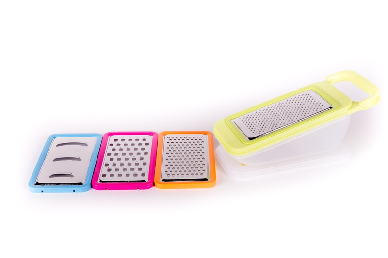 Reszelő szett, műanyag 4 db (4538)