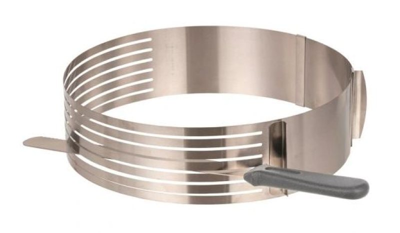 MPM Smile tortavágó gyűrű szeletelő késsel, rozsdamentes acél (SAK-9)