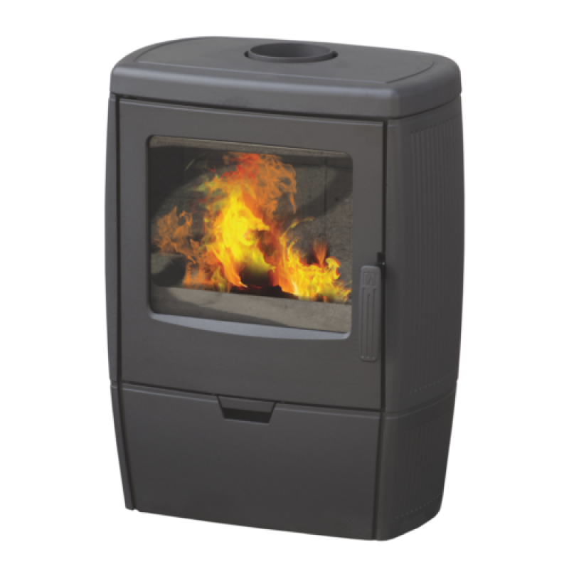 Alberto öntvény kandalló, szürke (PLAM-KAND-012)