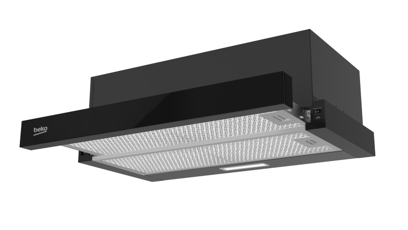 Beko HNT63322BH teleszkópos páraelszívó 60cm, fekete