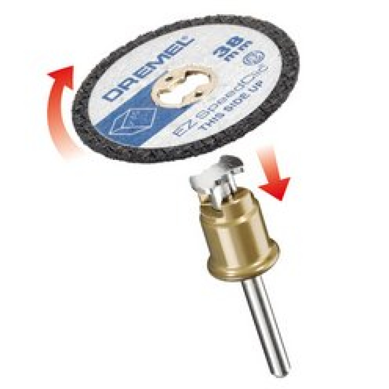 Dremel EZ SpeedClic: Műanyagvágó korongok, 5-ös csomag.  (SC476) (2615S476JB)