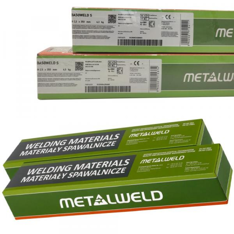 Metalweld Basoweld S elektróda fi 2.5x350 mm 4,5kg (16390)