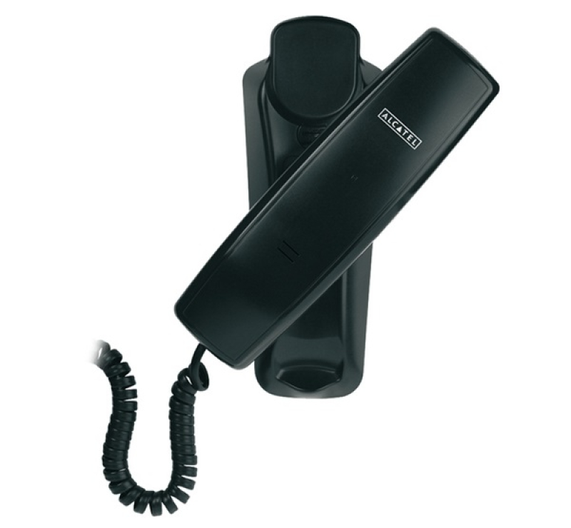 Alcatel TEMPORIS 10 telefon készülék (vezetékes, falra szerelhető) FEKETETEMP10BK