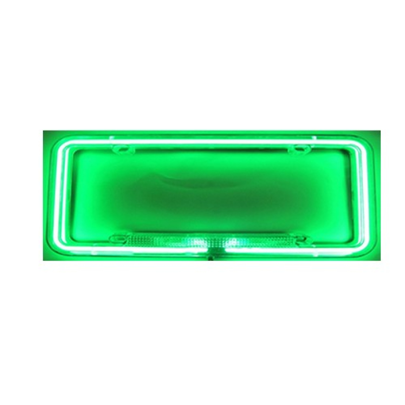 NEON zöld Rendszámtábla keret, AD998G