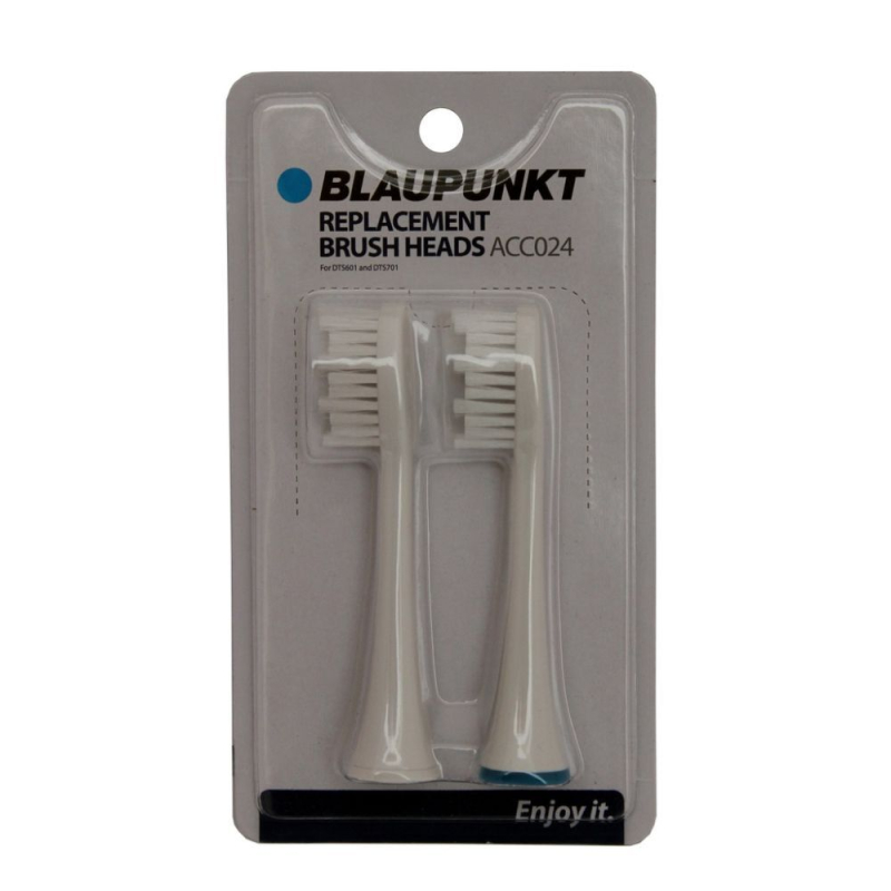 Blaupunkt ACC024 pót fogkefe DTS601/DTS701-es fogkeféhez, 2  db (BLAUACC024)