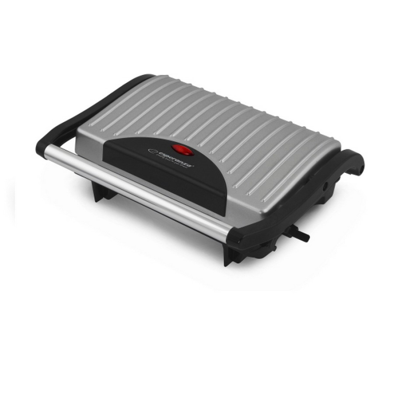 Esperanza Pizzaiola EKG005 kontakt grill, ezüst, 750 W