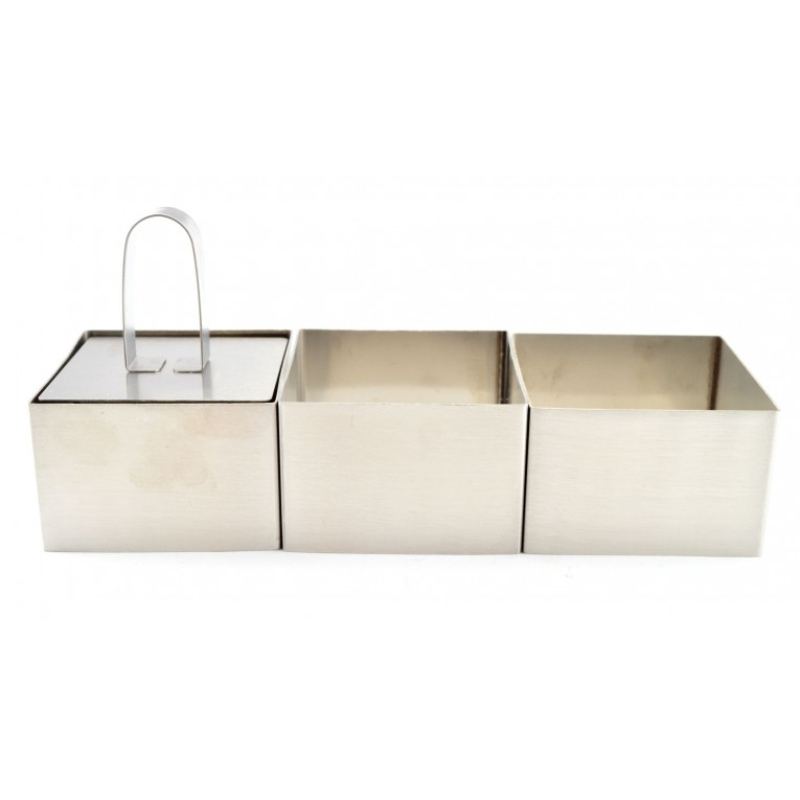 Ételformázó szett, szögletes (12175)