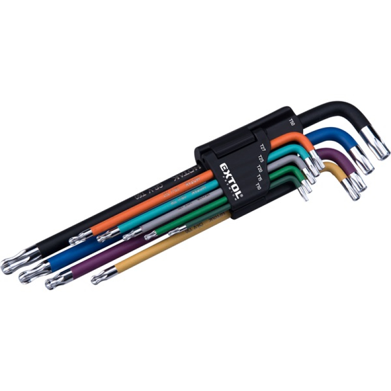 Extol Premium torx kulcs készlet 9db-os T10-T50 (8819416)