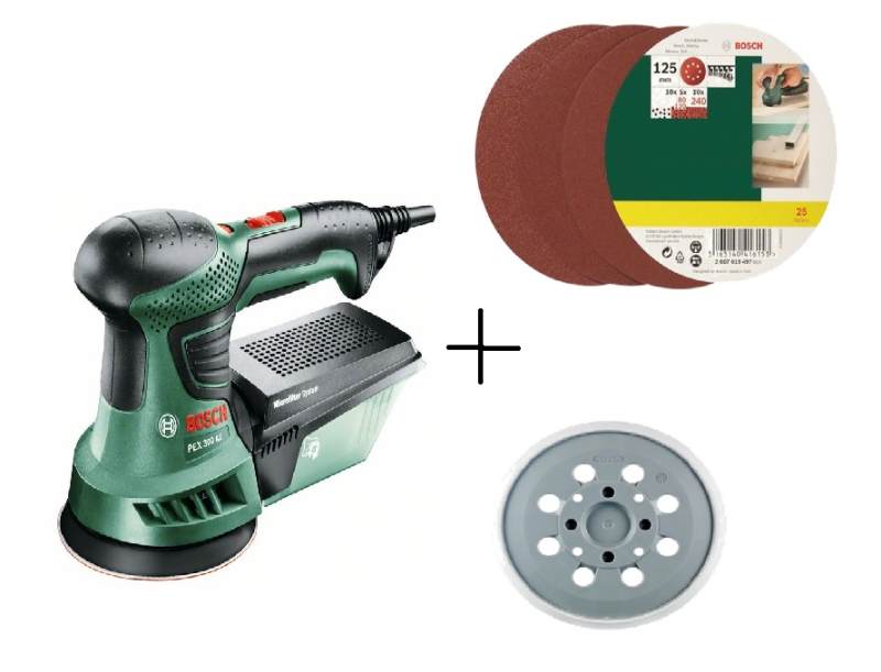 Bosch PEX 300 AE  excentercsiszoló szett (06033A3004)