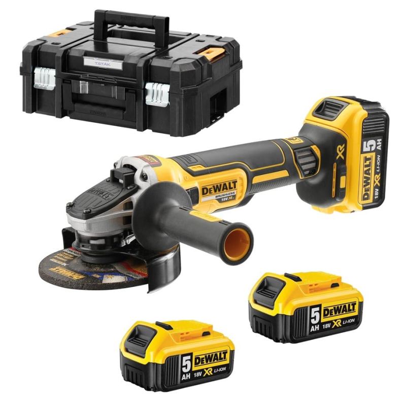 Dewalt sarokcsiszoló, 1000W (DCG405P3-QW)