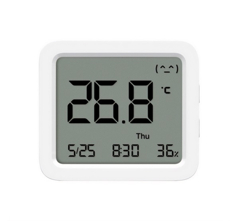 Xiaomi MI Temperature and Humidity Monitor 3 okos hőmérő és páratartalom érzékelő (Bluetooth) FEHÉRB