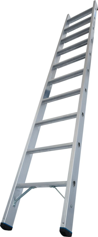 Krause Satbilo 1x10 lépcsőfokos támasztólétra, 225 kg terhelhetőség (135407)
