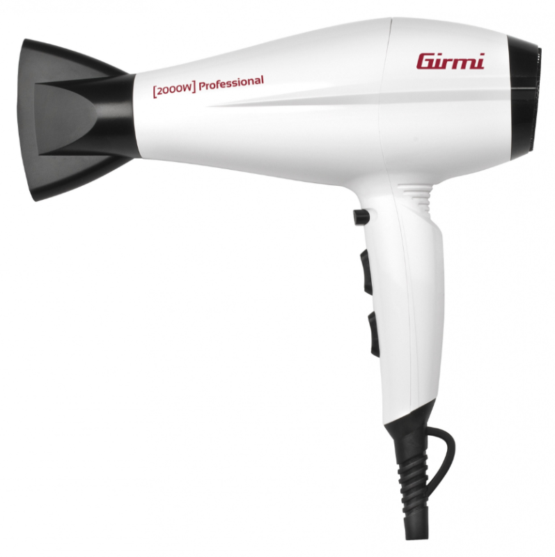 Girmi PH45 Professzionális fehér hajszárító, 1800-2200W (11410)