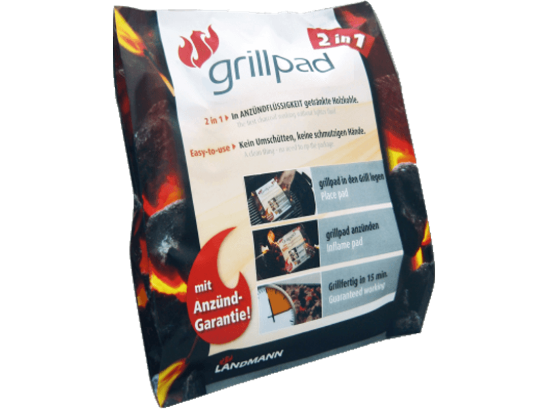 Landmann Instant grill faszén 1 kg (0925)