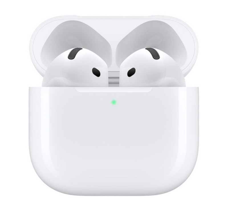 Apple AIRPODS 4 bluetooth fülhallgató SZTEREO (mikrofon + töltőtok) FEHÉRMXP63ZM/A