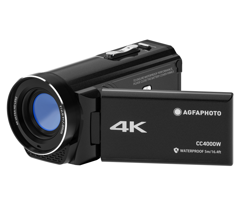 AGFAPhoto Realimove CC4000W vízálló videókamera, 4K (AG-CC4000W)