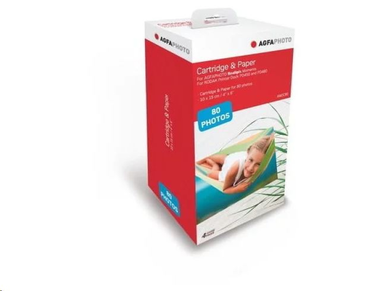 AgfaPhoto Realipix Moments fotónyomtató papír, 80db-os (AG-AMOC80)