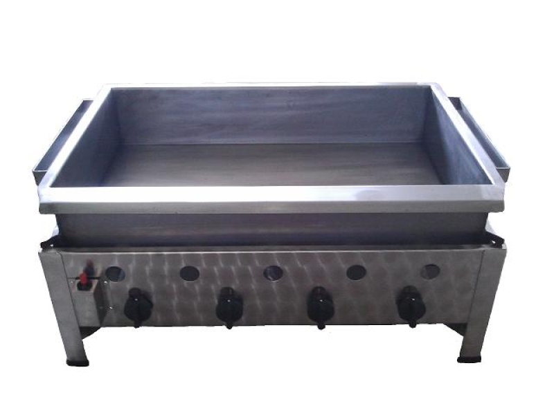 BGT-4 négyégős asztali lángossütő készülék, földgáz üzemű