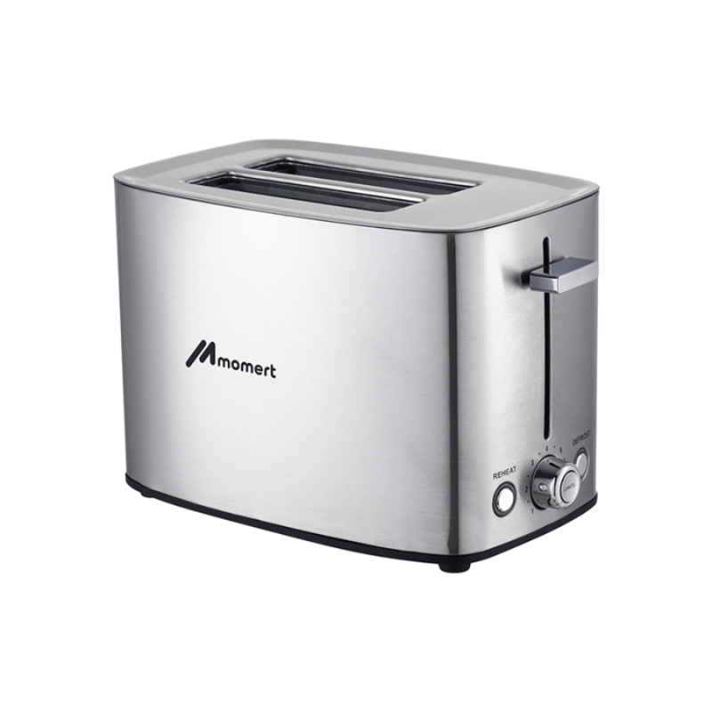 Momert kenyérpirító 2 szeletes, inox (2067)