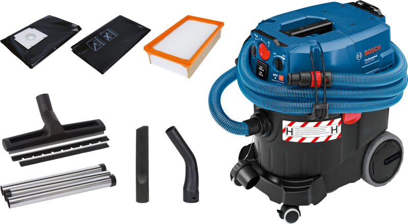 Bosch GAS 35 H AFC ipari száraz-nedves porszívó (06019C3600)