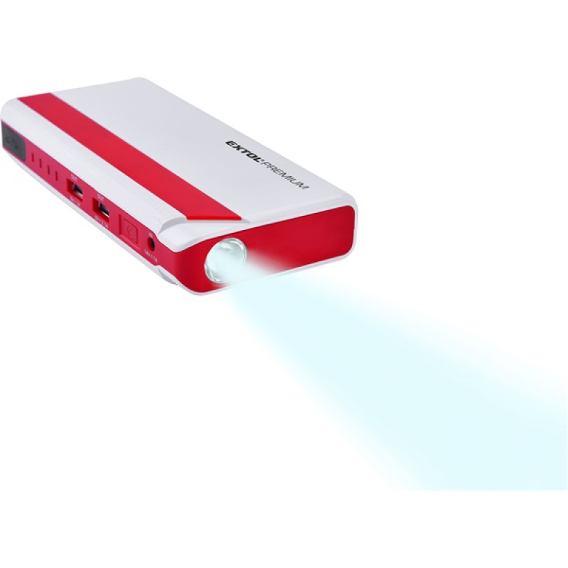 Extol Premium autós indító benzinmotorokhoz + power bank 5V + bikázó  (8897320 )