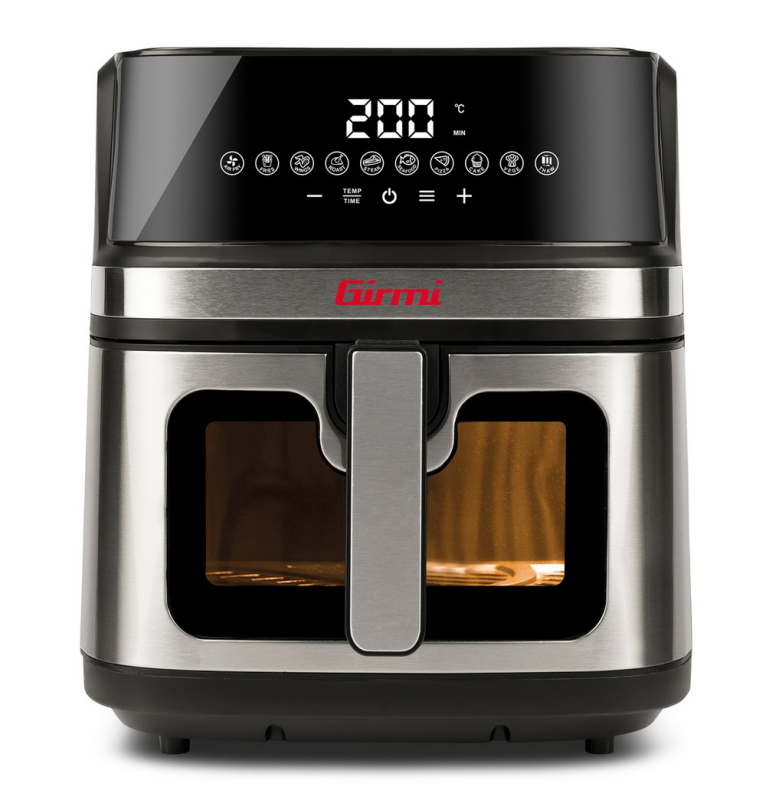 Girmi FG80 Ecofrit XXL forrólevegős sütő, 8L, 2200W (15360)