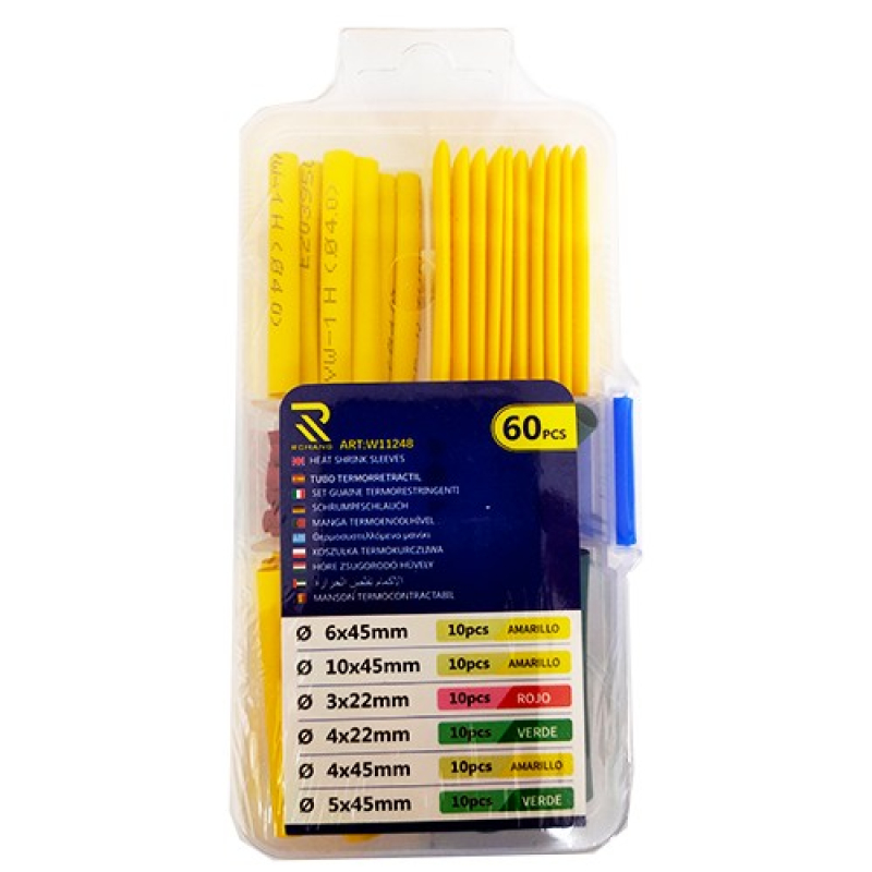 Hőre zsugorodó cső 60 db (ZO17230)