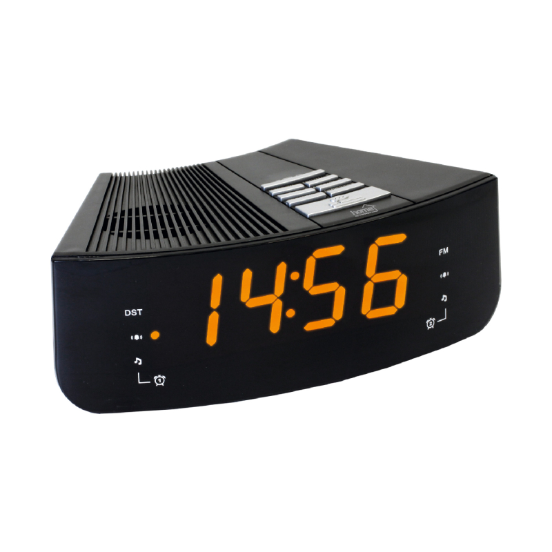 Home digitális LED ébresztőóra rádióval (LTCR 02)