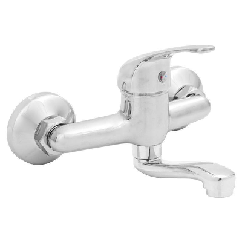 Invena Mitris fali mosogató csaptelep rövid kifolyóval (INV_BC-79-K01)