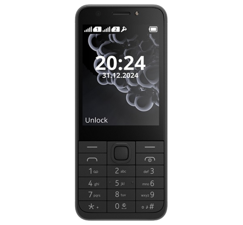 Nokia 230 (2024) mobiltelefon (Dualsim) FEKETE