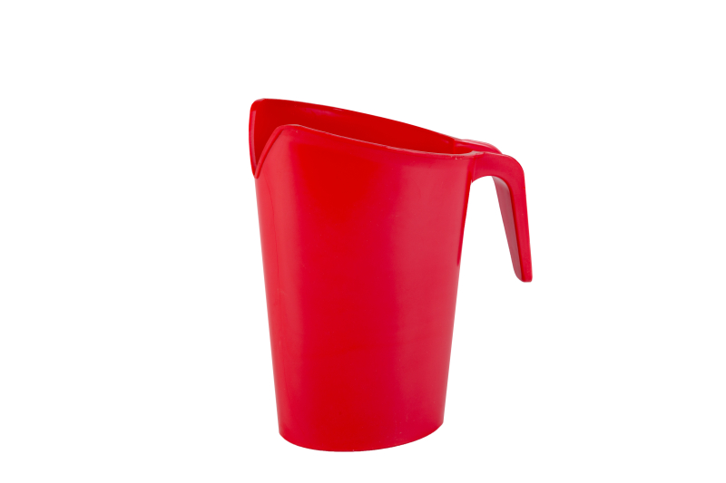 Zacskóstej kiöntő műanyag 1 l (43-bordó)