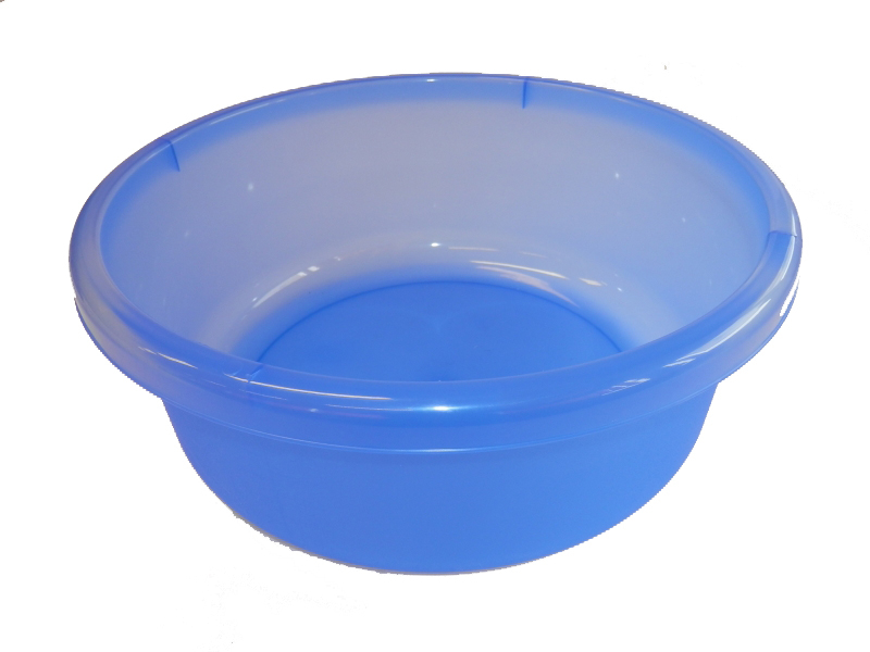 Mércés kék műanyagtál  9 l (563)