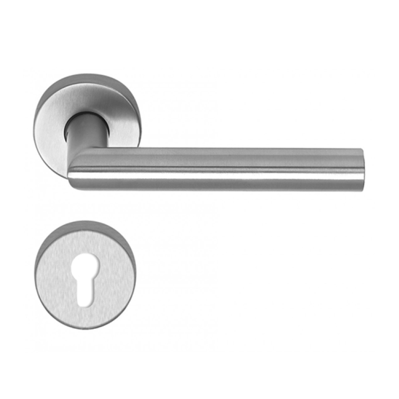 MaestroKilincs rozettás cilinderlyukas inox Thema (3675251)