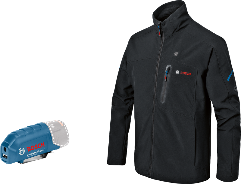 Bosch GHJ 12+18V XA akkus fűthető kabát M méret, akku és töltő nélkül (06188000DY)